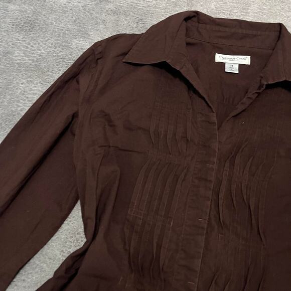 Coldwater creek 2000s ruched blouse - Picture 2 of 7